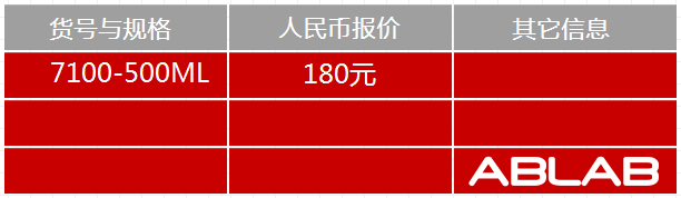 7100-細(xì)胞培養(yǎng)箱專用防霉無毒濕度用水